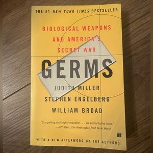 Germs • Written by Judith Miller, Stephen Engelberg, William Broad